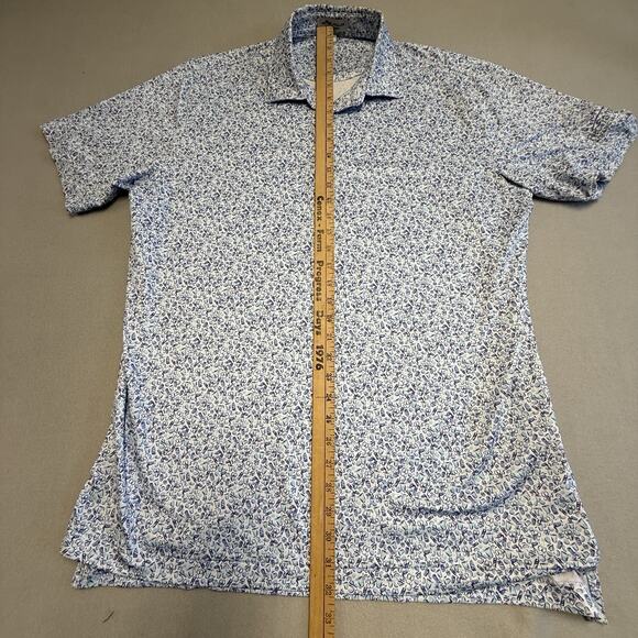 Peter Millar Summer Comfort Polo Mens L Dazed and Transfused Caddyshack Gopher - Picture 6 of 13